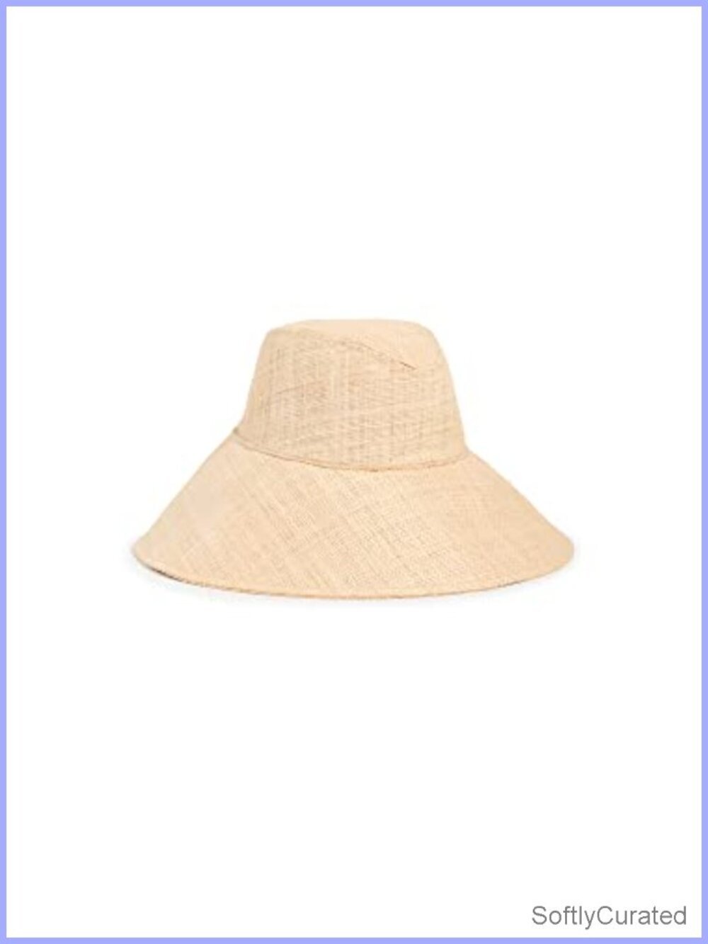 Woven Straw Sun Hat Wide Brim Lightweight Breathable